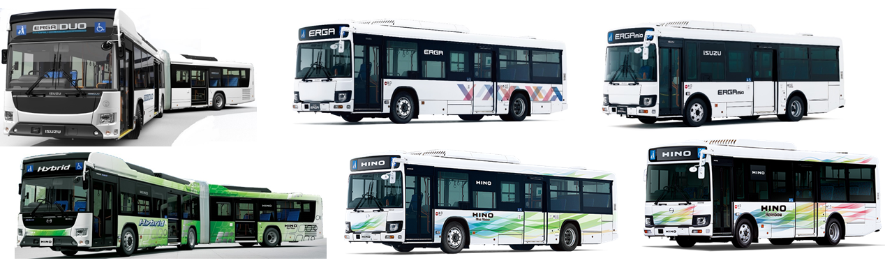 連節路線（LX・KX）大型路線（LV・KV・HL）中型路線（LR・KR）の商品情報を開きます